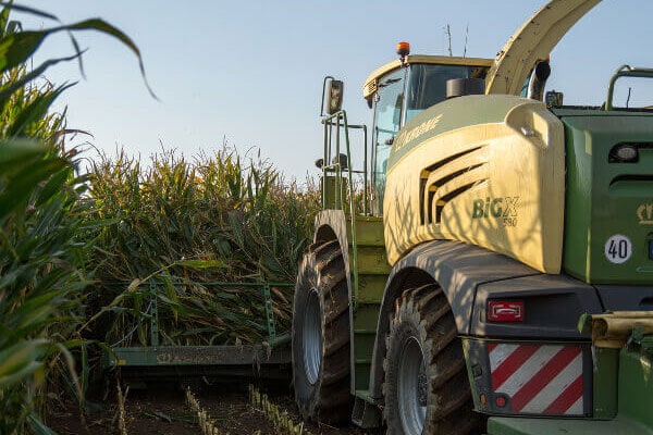 JOSILIAC machine during harvest