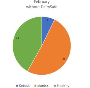 JOSERA graphic shows february with DairySafe